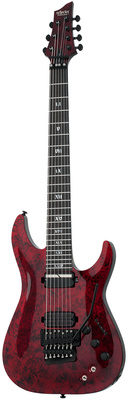 Schecter C-7 FR S Apocalypse Red Reign 7-stygė elektrinė gitara