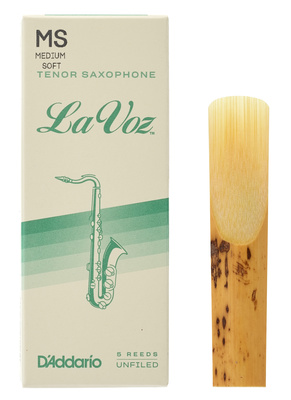 DAddario Woodwinds La Voz Tenor Saxophone MS tenorinio saksofono liežuvėliai
