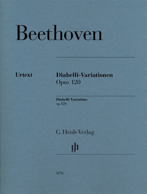 Henle Verlag Beethoven Diabelli-Variationen klavieru notis