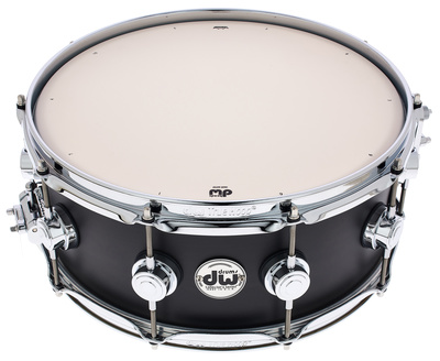 DW Satin Oil 14"x5,5 Ebony medinis snare būgnas