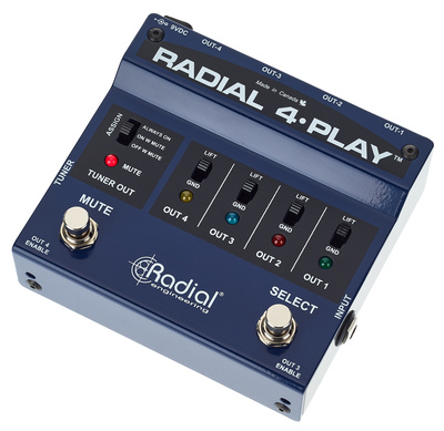 Radial Engineering 4Play DI boksas