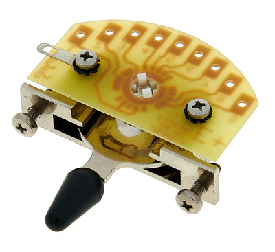 Schaller Megaswitch Version E+ 5 padėčių gitarų jungiklis  