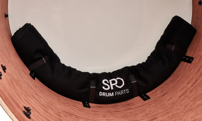 SPO Drum Parts Damp Clamp + Towel būgnų slopintuvas  