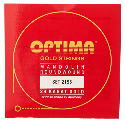 Optima 2155 24K mandolinos auksinės stygos