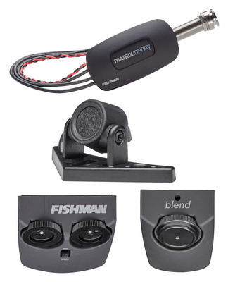 Fishman Matrix Inf. Mic Blend Wide akustinės gitaros garso nuėmėjų komplektas