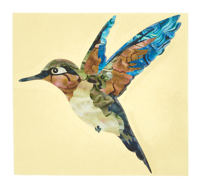 Jockomo Hummingbird Inlay Sticker gitaros lipdukas
