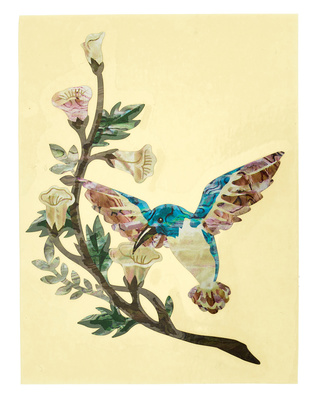 Jockomo AS Hummingbird Inlay Sticker gitaros lipdukas