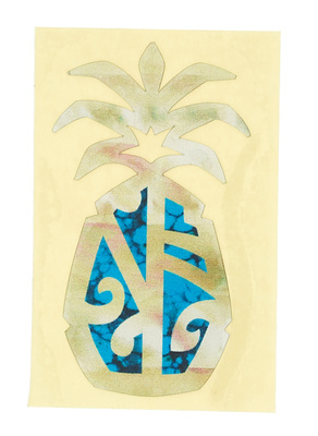 Jockomo Pineapple Inlay Sticker