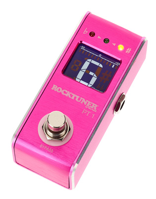 Rocktuner Pedal Tuner Hot Pink