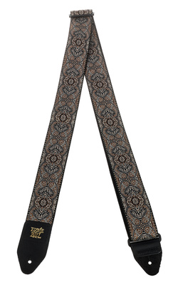 Ernie Ball E-Guitar Strap Gold/Black gitaros diržas  