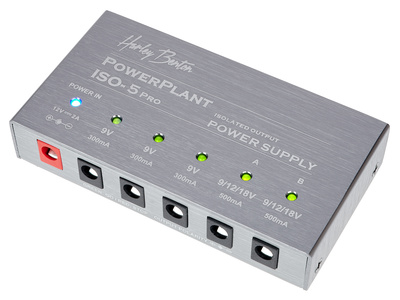 Harley Benton PowerPlant ISO-5 Pro gitarų efektų maitinimo šaltinis
