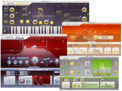 FabFilter Creative Bundle garso ir efektų programinė įranga