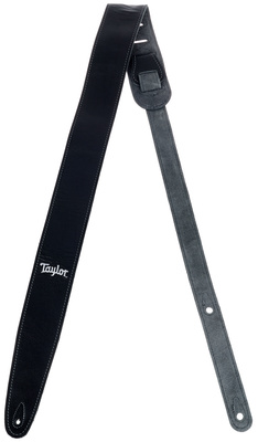 Taylor Suede Guitar Strap Black odinis diržas gitarai