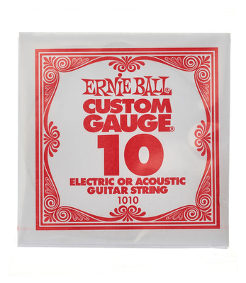 Ernie Ball 010 Single Slinky pavienės gitaros stygos