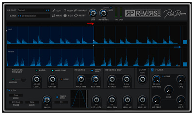 Rob Papen RP-Reverse garso efektų priedas