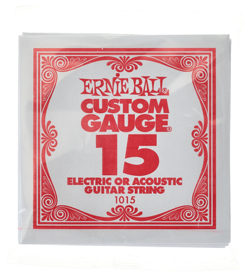 Ernie Ball 015 Single String Slinky Set pavienė gitaros styga
