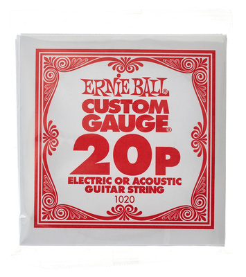 Ernie Ball 020p Single String Slinky Set pavienės gitaros stygos