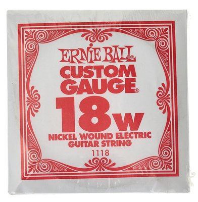 Ernie Ball 018 pavienė styginė gitara