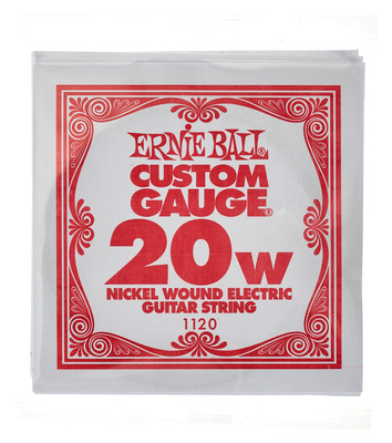 Ernie Ball 020 Pavienių gitaros stygų rinkinys