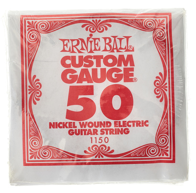 Ernie Ball 050 Single String Wound 6x komplektas pavienių gitaros stygų