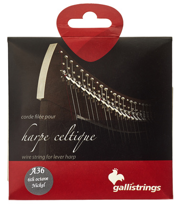 Galli Strings Lever Harp Bass Wire A36 arfos styga