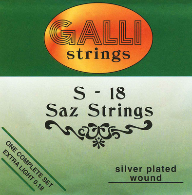 Galli Strings S018 Saz stygų komplektas
