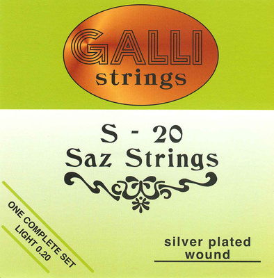 Galli Strings S020 Saz stygų komplektas