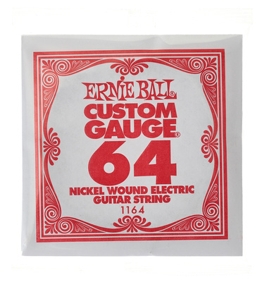 Ernie Ball 064 Single String Wound Set pavienė gitara styga  