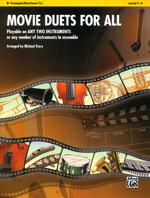 Alfred Music Publishing Movie Duets For All Trimitas literatūra