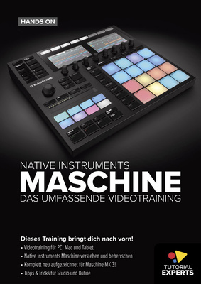 Tutorial Experts Hands On NI Maschine studijos mokomasis vaizdo įrašas  