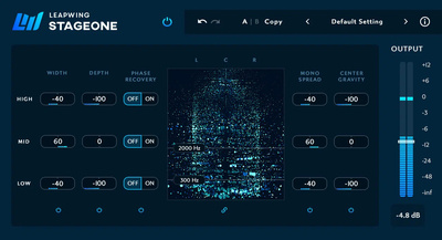 Leapwing Audio StageOne garso efektų programinė įranga