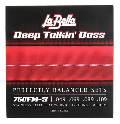 La Bella 760FM-S Deep Talkin Bass elektrinės bosinės gitaros stygos  