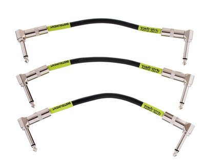 Ernie Ball Patch Cable Black EB6050 sujungimo laidas