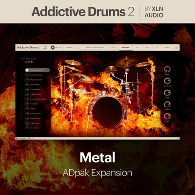 XLN Audio AD 2 Metal virtualus instrumentas  