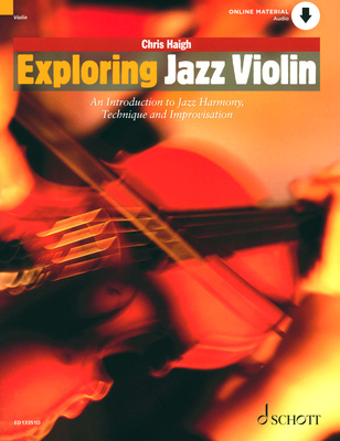 Schott Exploring Jazz Violin pažengusi smuiko literatūra