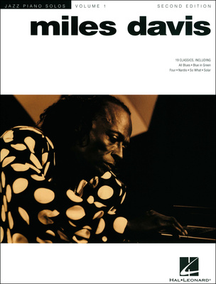 Hal Leonard Jazz Piano Solos Miles Davis fortepijono dainų knyga
