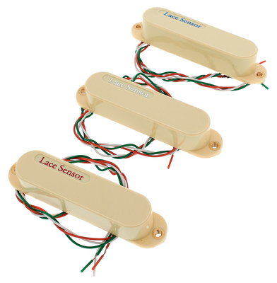 Lace Pickups Sensor Pack Red/Silver/Blue CR elektrinės gitaros single coil garso nuėmėjai