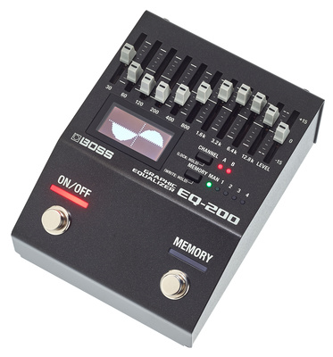 Boss EQ-200 Graphic Eq ekvalaizerio pedalas