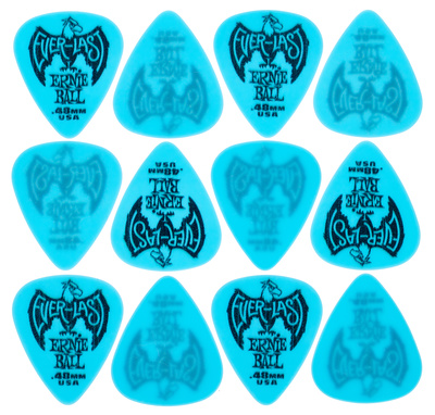 Ernie Ball Everlast Picks 0,48 mm Blue