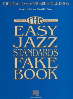Hal Leonard Easy Jazz Standards Fake Book knyga
