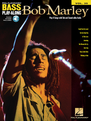 Hal Leonard Bass Play-Along Bob Marley bosinė tabulatūra  