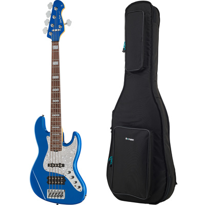 Harley Benton Enhanced MJ-5EB Lake Bl 5-stygė j-bosinė gitara
