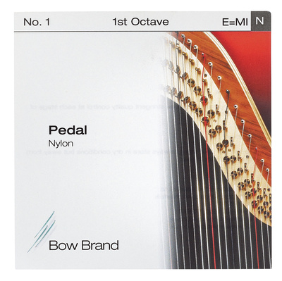 Bow Brand Pedal Artist Nylon 1st E No.1 pedalinių arfų styga
