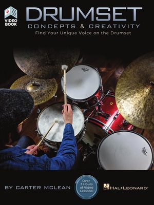 Hal Leonard Drumset Concepts & Creativity mušamųjų instrumentų knyga