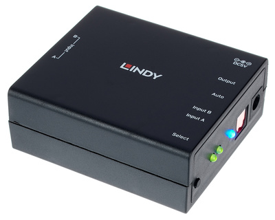 Lindy optical 2 Port Audio Switch optinis garso perjungiklis