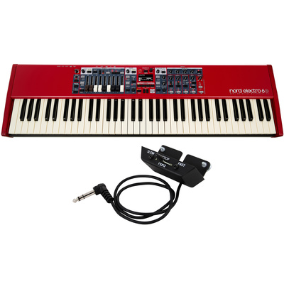 Clavia Nord Electro 6D 73 sceninis pianinas su perjungimo rinkiniu