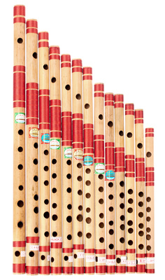 Thomann Nataraj 13 Bansuri Flutes SiBl indiški instrumentai