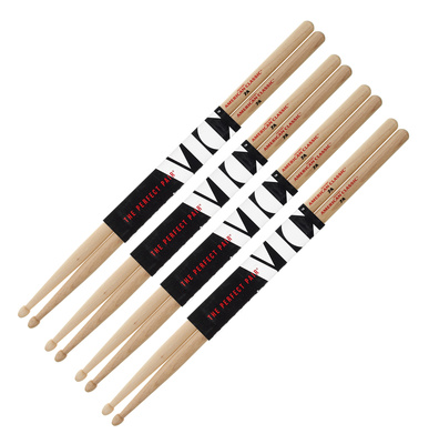 Vic Firth 7A American Hickory būgnų lazdelių komplektas  