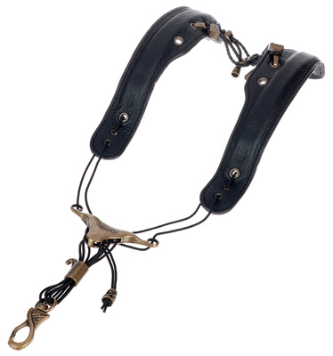Balam Back Strap Premium Black B pučiamųjų diržas