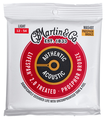 Martin Gitaros MA540T Authentic Treated akustinės gitaros stygos